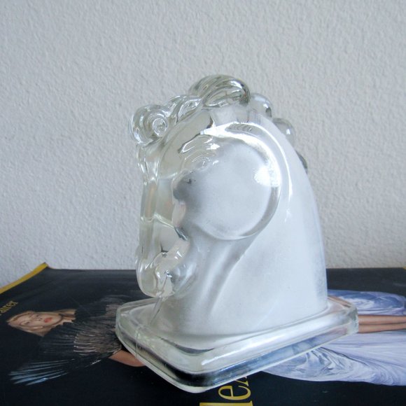 Artisan Style Classic Glass Horse Sculpture Figurine Statue Decorative Art - Picture 10 of 11